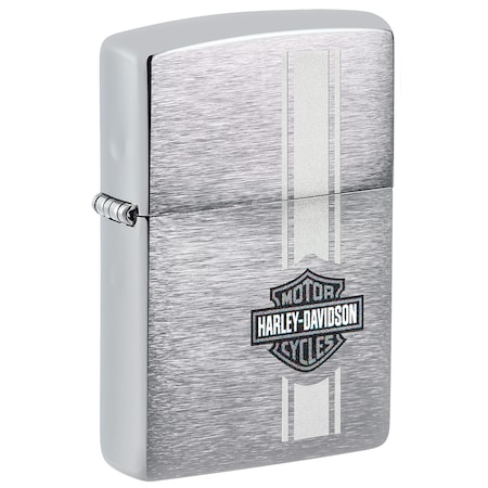 Zippo 2024 Zippo Harley Davidson, Brushed Chrome, ZIP-49828 | Zoro